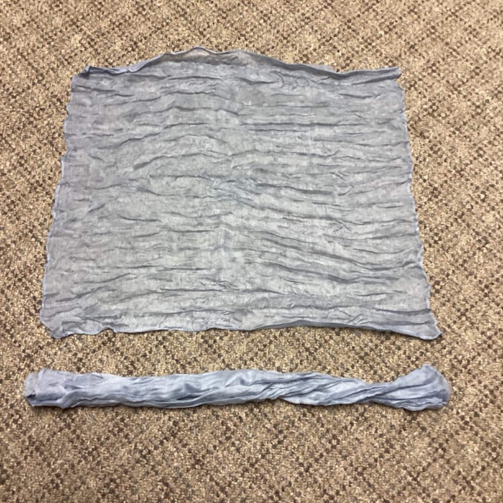 $2 Bundled * Slate Blue Dinner Napkins or Centerpiece Decor * NEW * Qty. 2